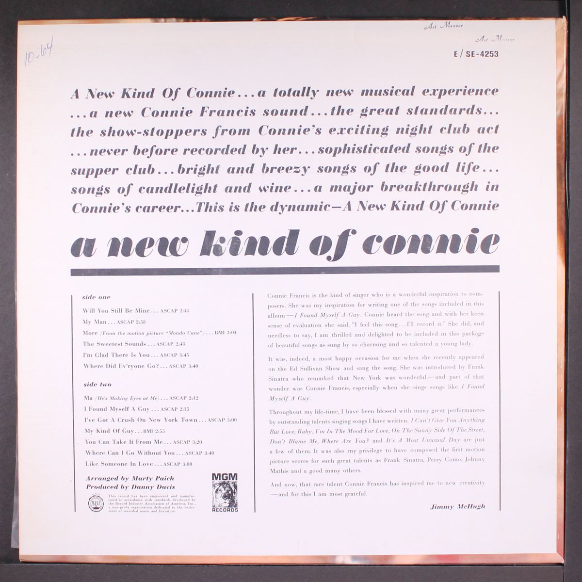 a new kind of connie by CONNIE FRANCIS
