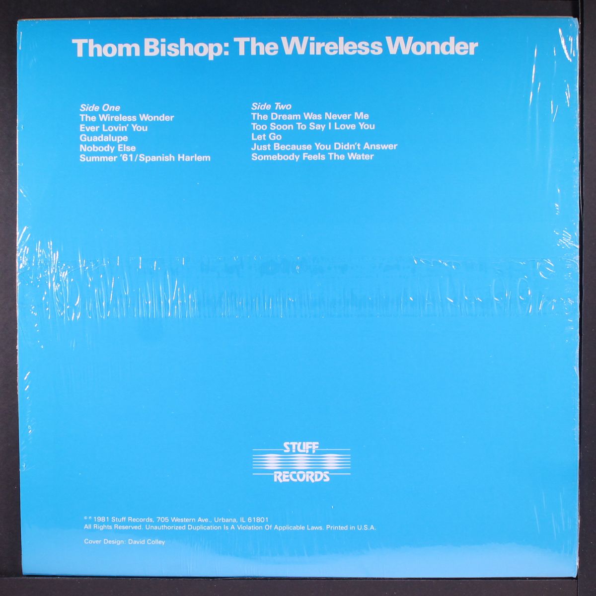 the wireless wonder by THOM BISHOP