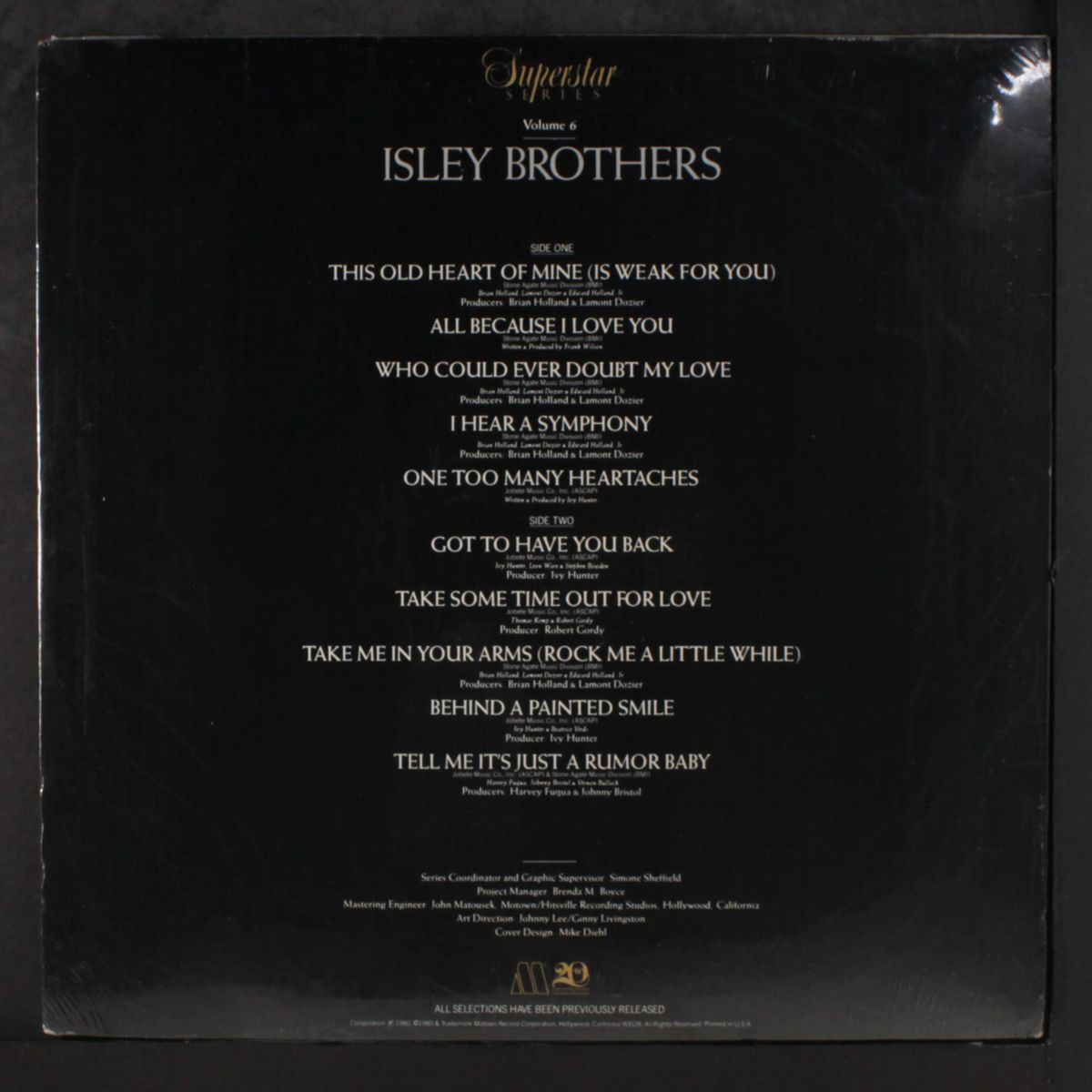 motown superstar series, vol. 6 by ISLEY BROTHERS