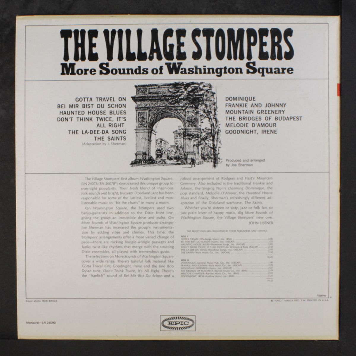 more sounds of washington square by VILLAGE STOMPERS