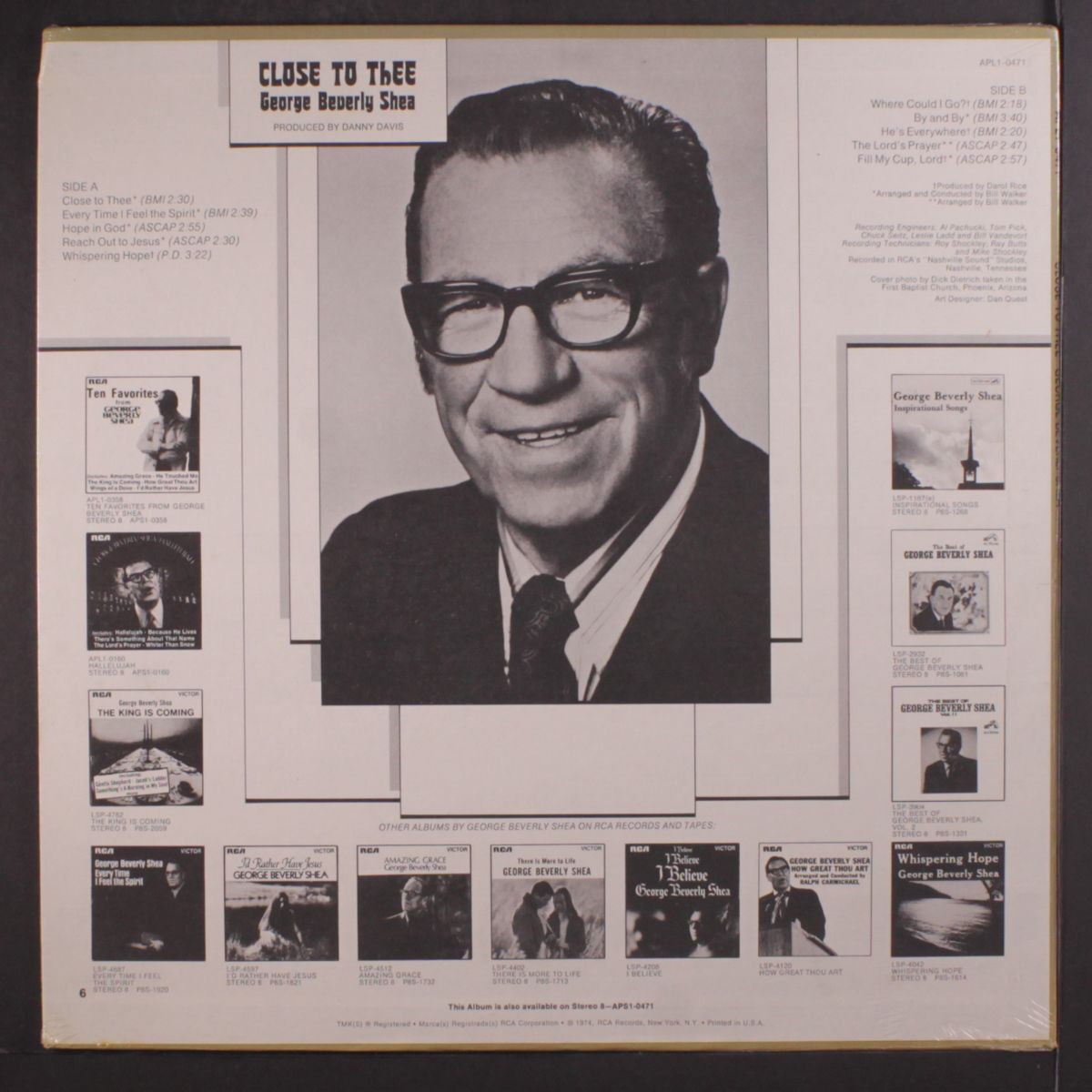 close to thee by GEORGE BEVERLY SHEA
