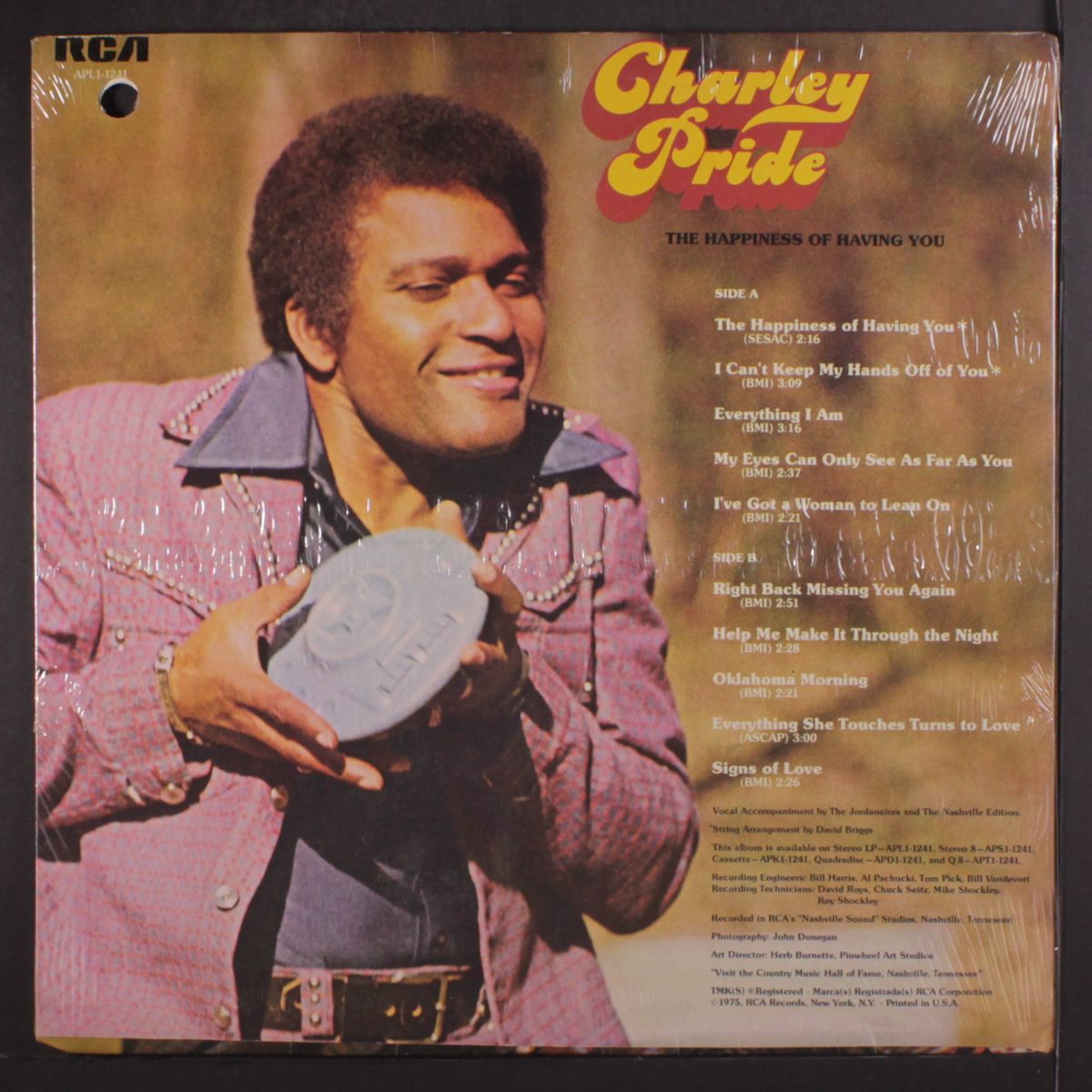 the happiness of having you by CHARLEY PRIDE