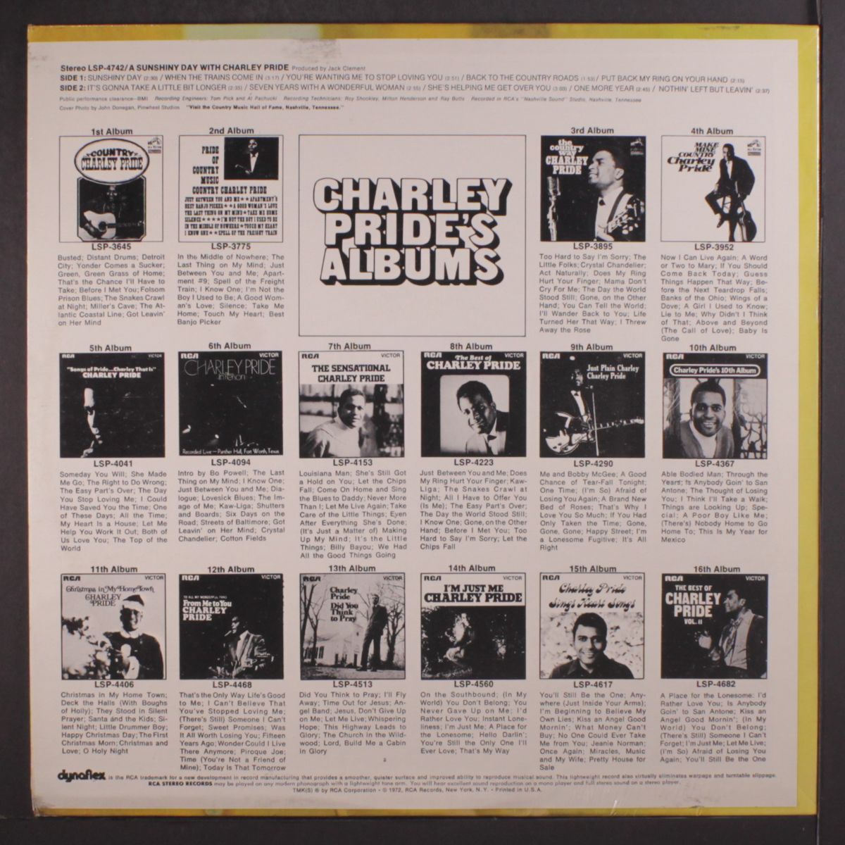 a sunshiny day by CHARLEY PRIDE