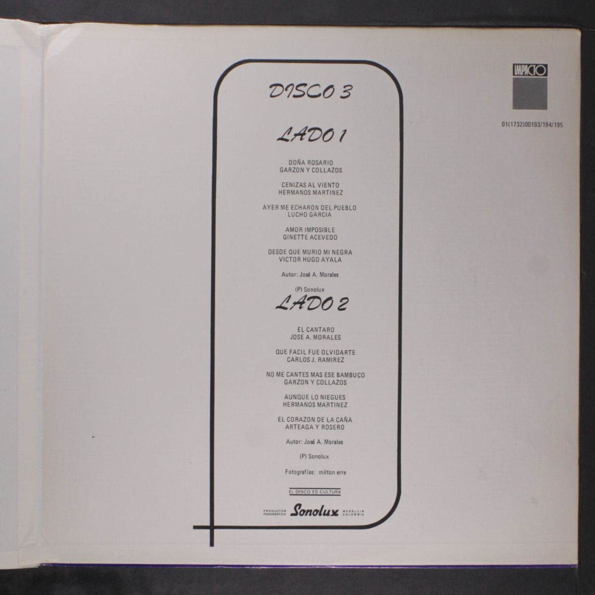 jose a. morales y sus interpretes by VARIOUS