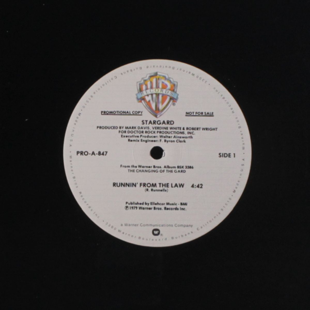 runnin' from the law / footstompin' music by STARGARD