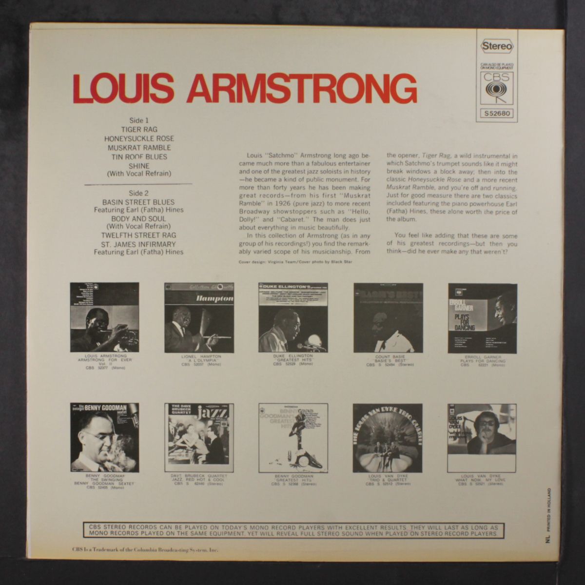 louis armstrong by LOUIS ARMSTRONG