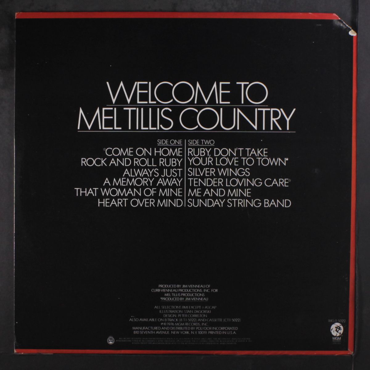 welcome to mel tillis country by MEL TILLIS
