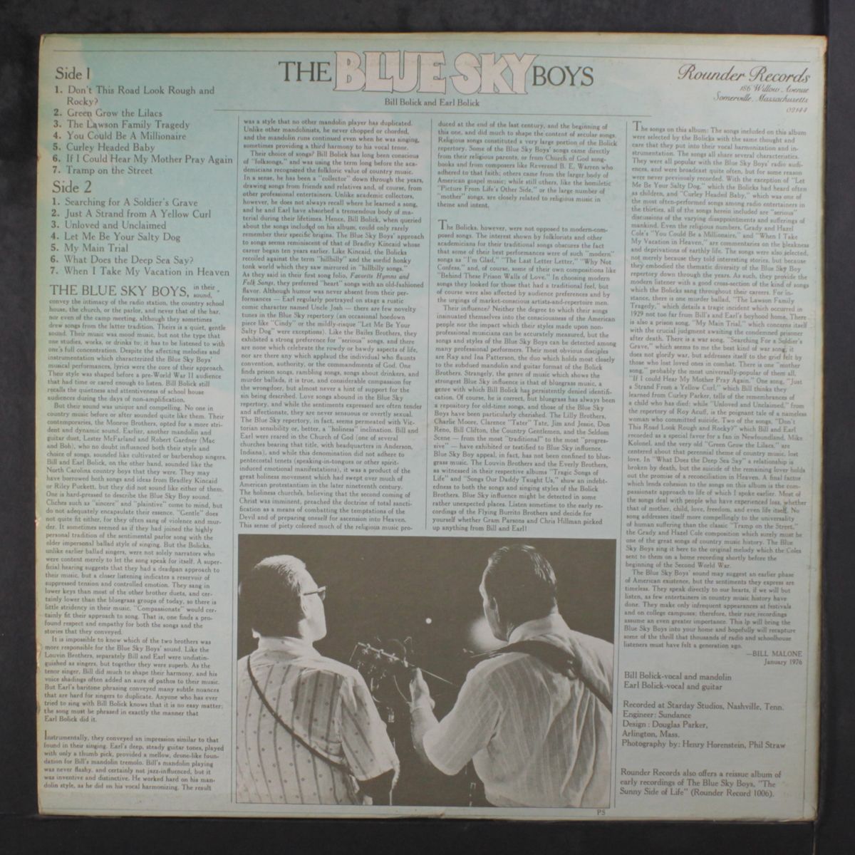 blue sky boys by BLUE SKY BOYS