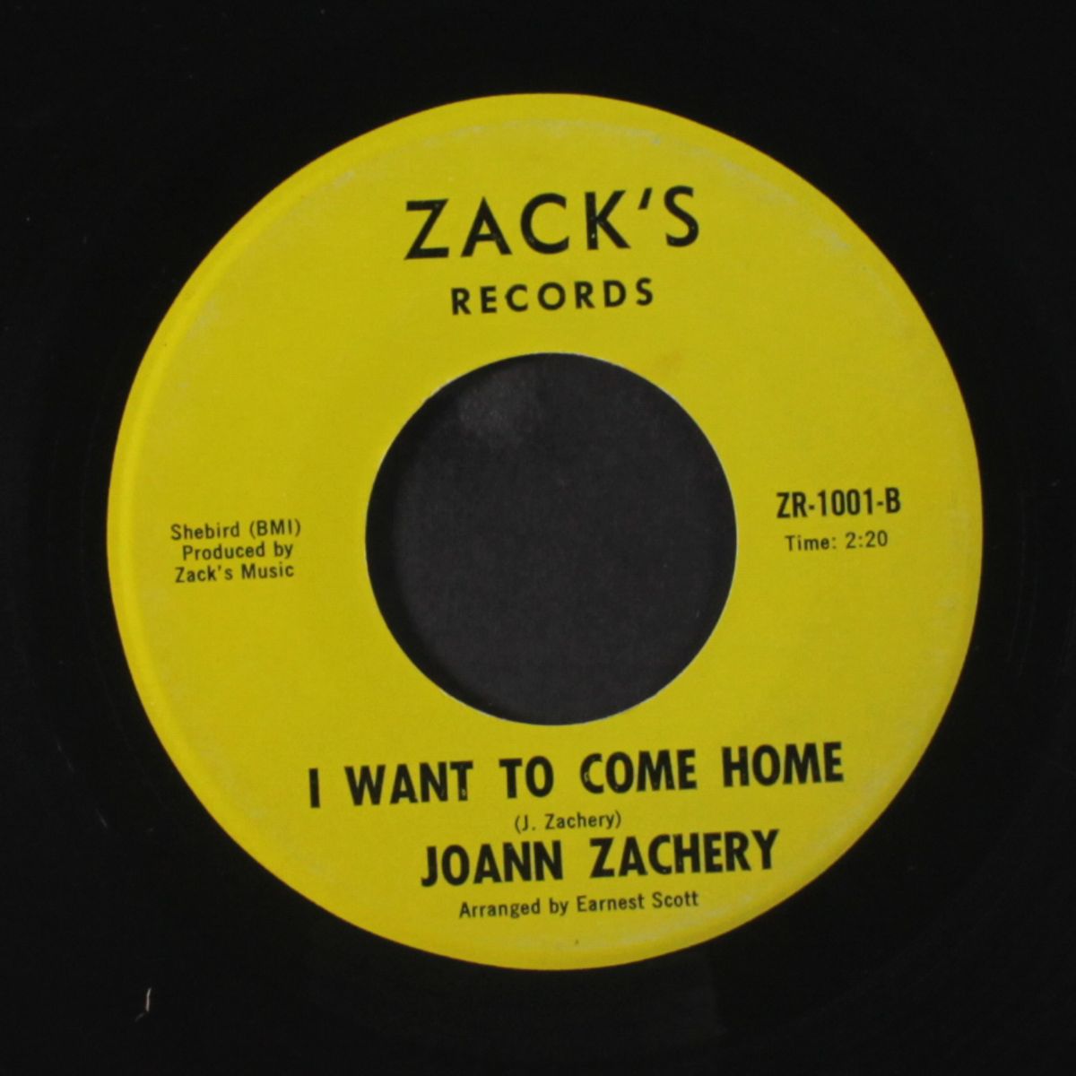down to earth / i want to come home by JOANN ZACHERY