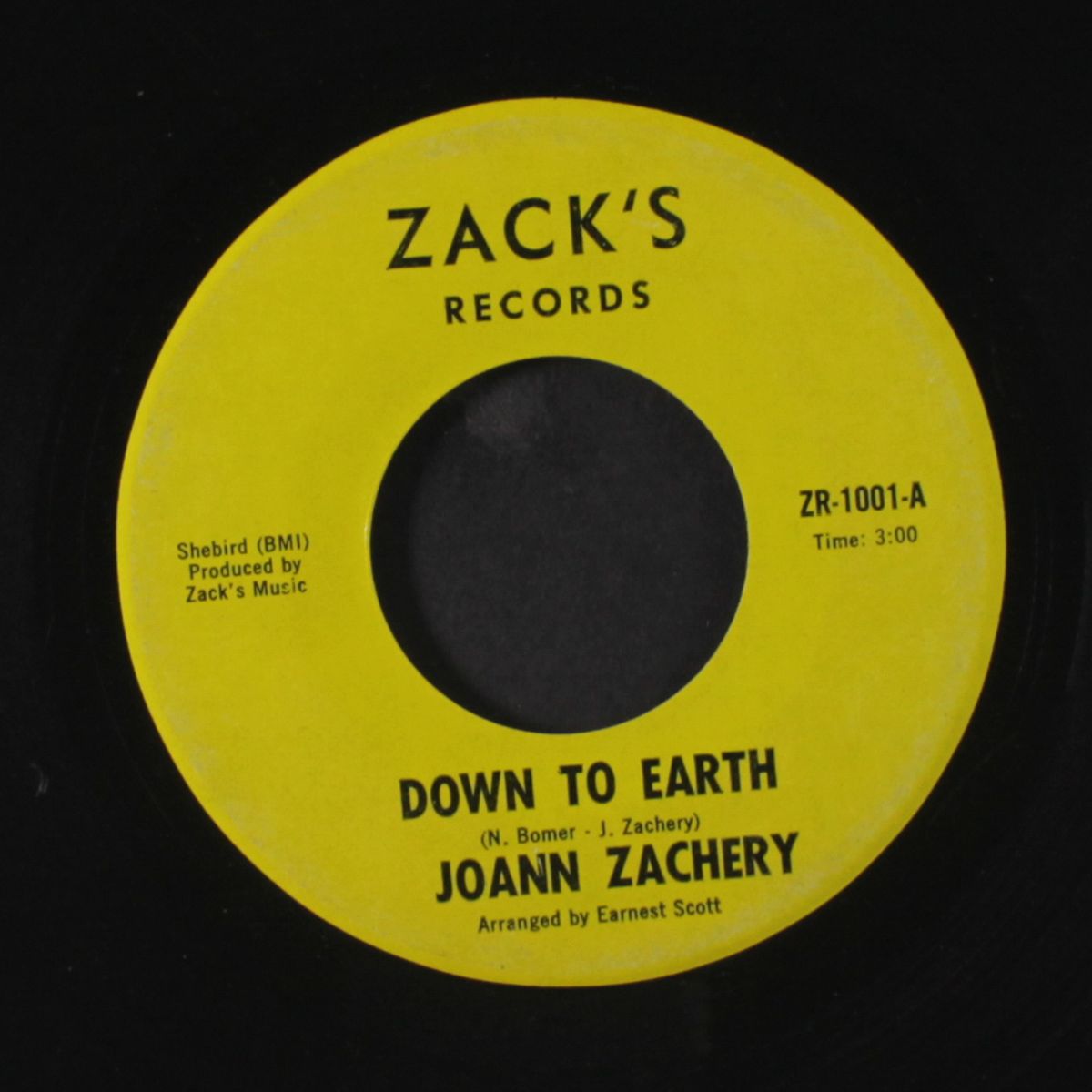 down to earth / i want to come home by JOANN ZACHERY