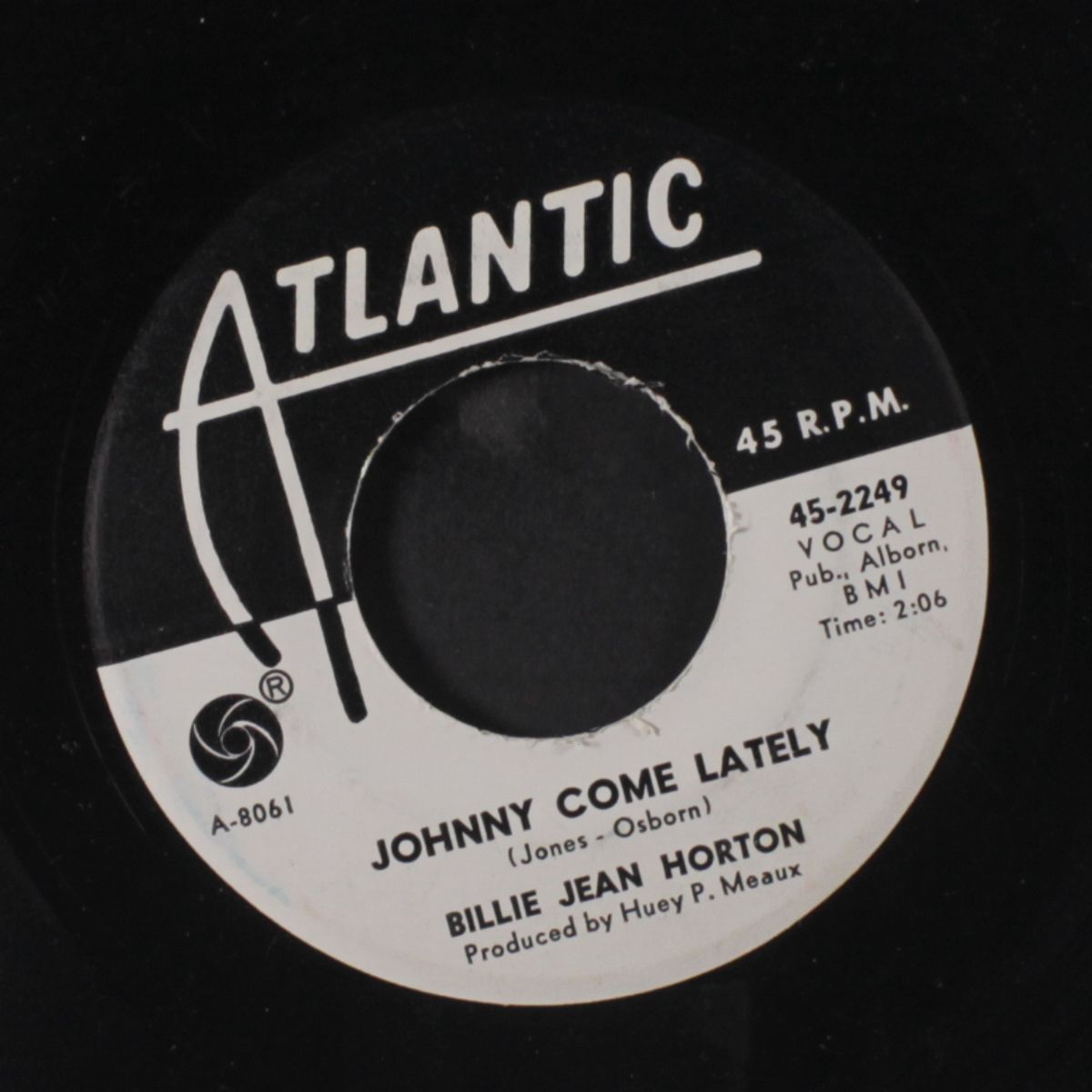 johnny come lately / know i'll never see him again by BILLIE JEAN HORTON