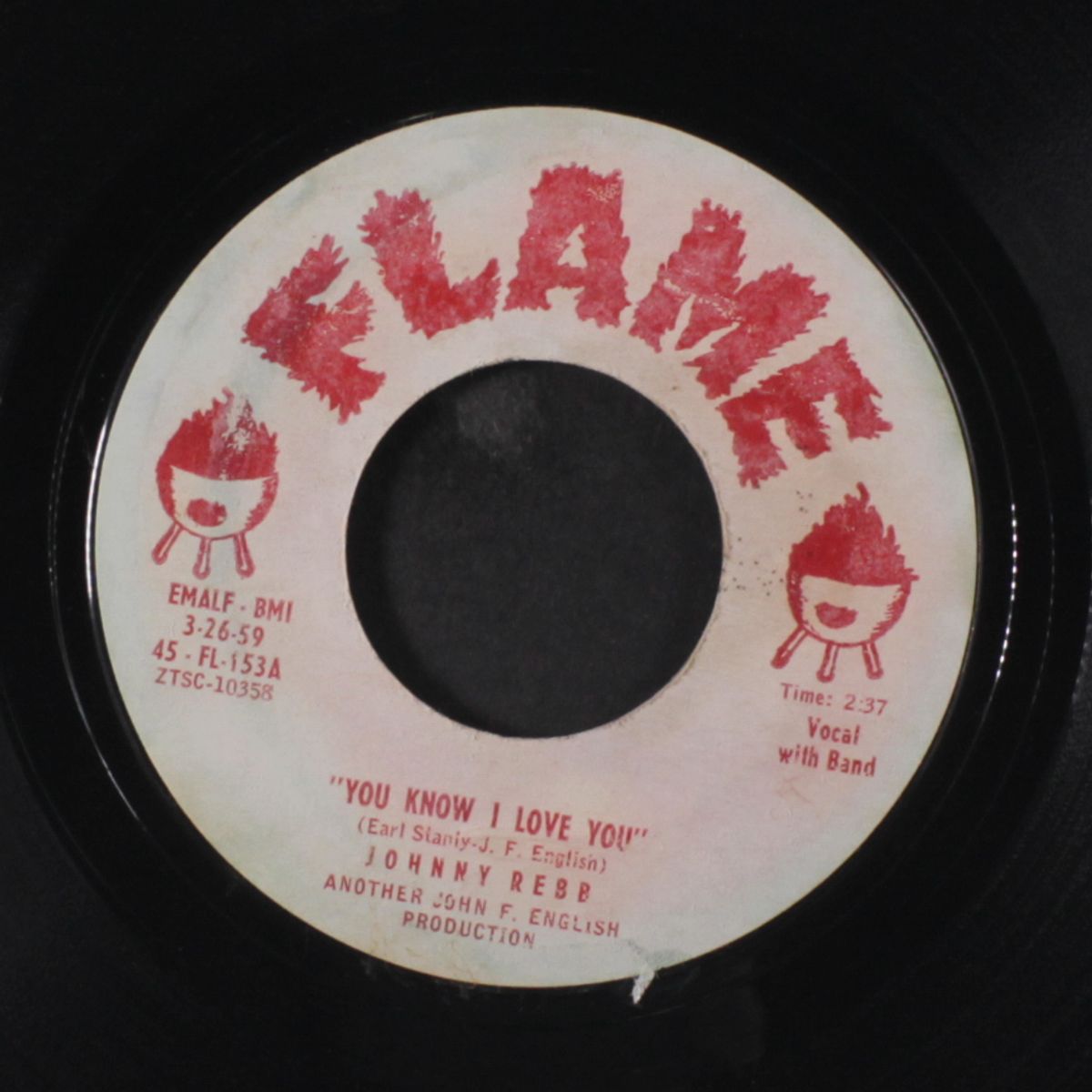 you know i love you / my body can't take it by JOHNNY REBB