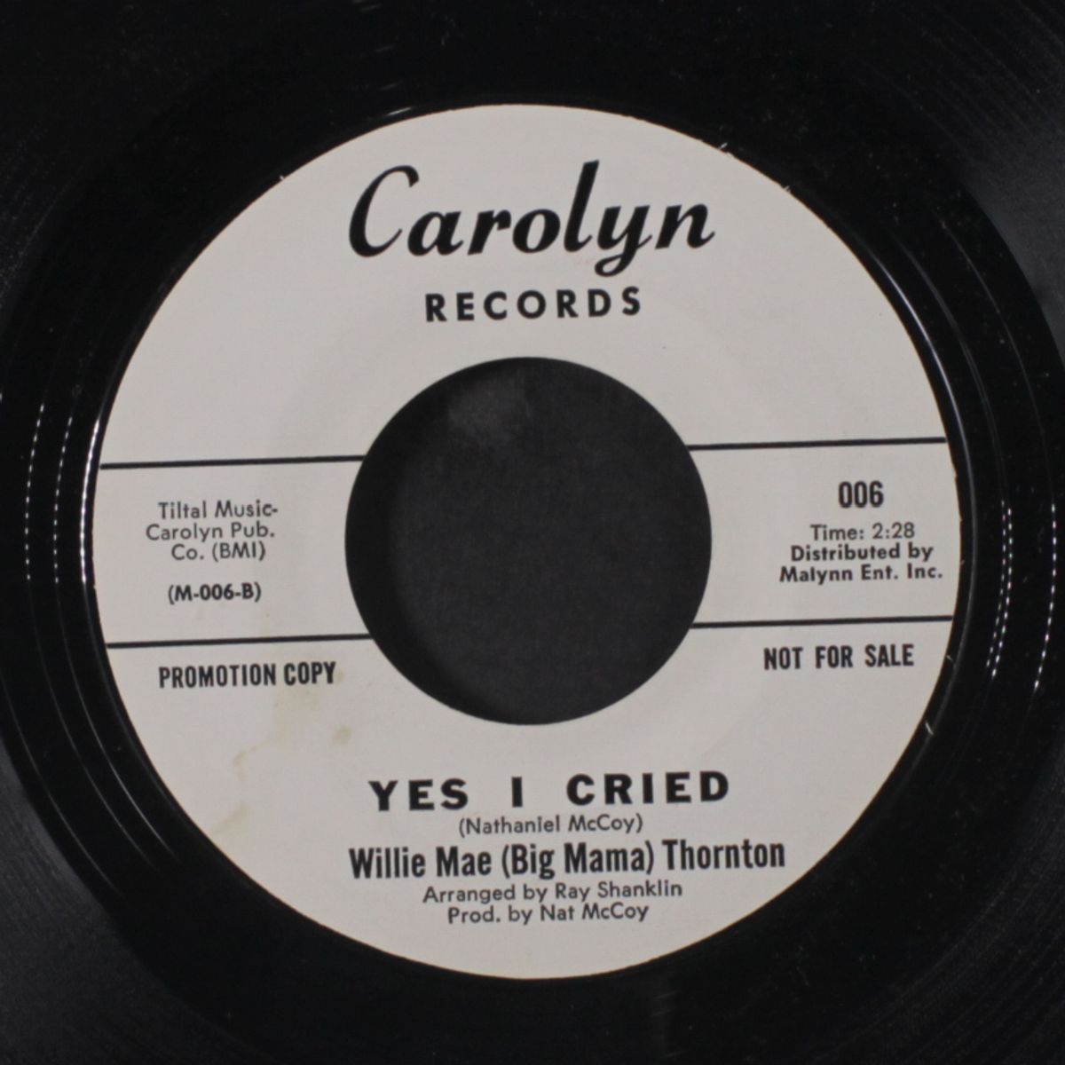 mercy / yes i cried by BIG MAMA THORNTON