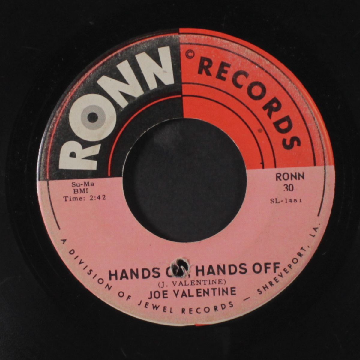 hands on, hands off / a woman's love by JOE VALENTINE