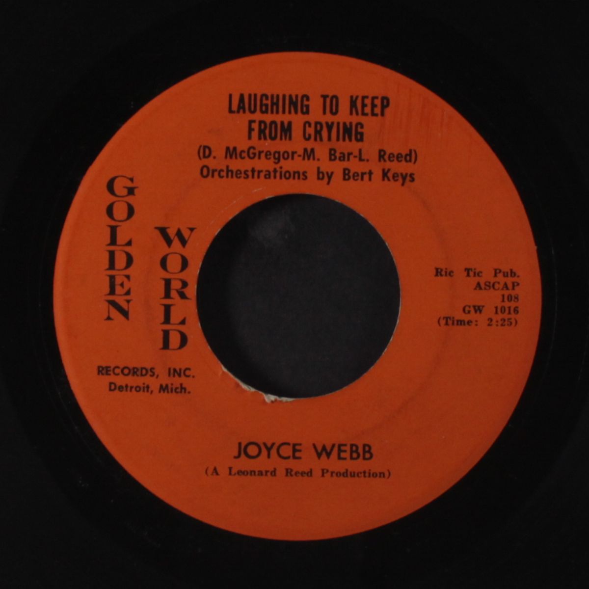 it's easier said than done / laughing to keep from crying by JOYCE WEBB