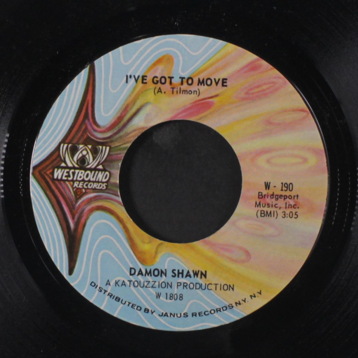 i've to got to move / admit your love is gone by DAMON SHAWN