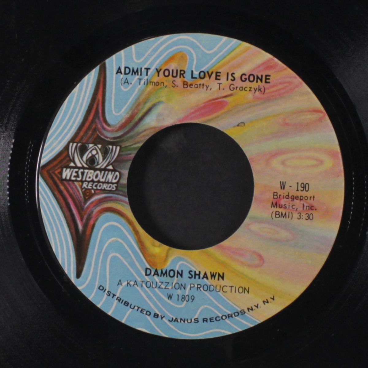 i've to got to move / admit your love is gone by DAMON SHAWN