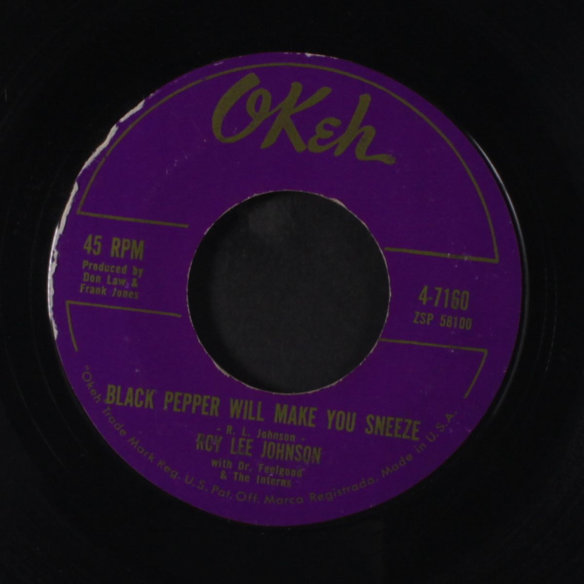 black pepper will make you sneeze by ROY LEE JOHNSON