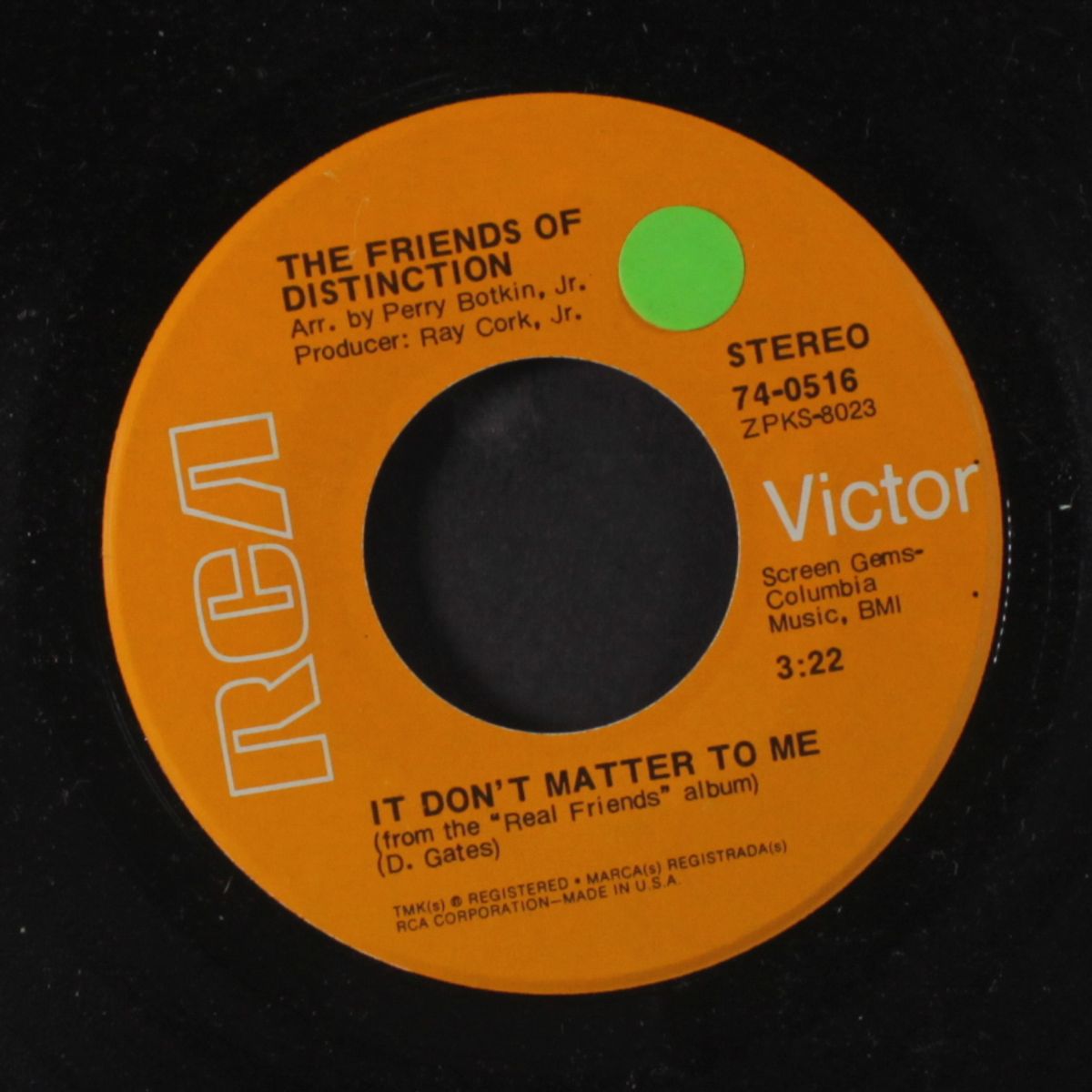 down i go / it don't matter to me by FRIENDS OF DISTINCTION