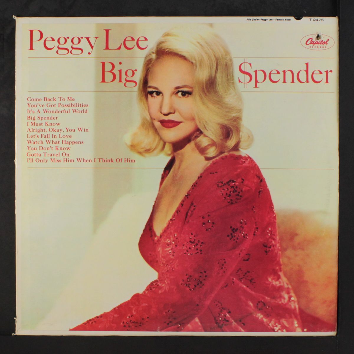 big spender by PEGGY LEE
