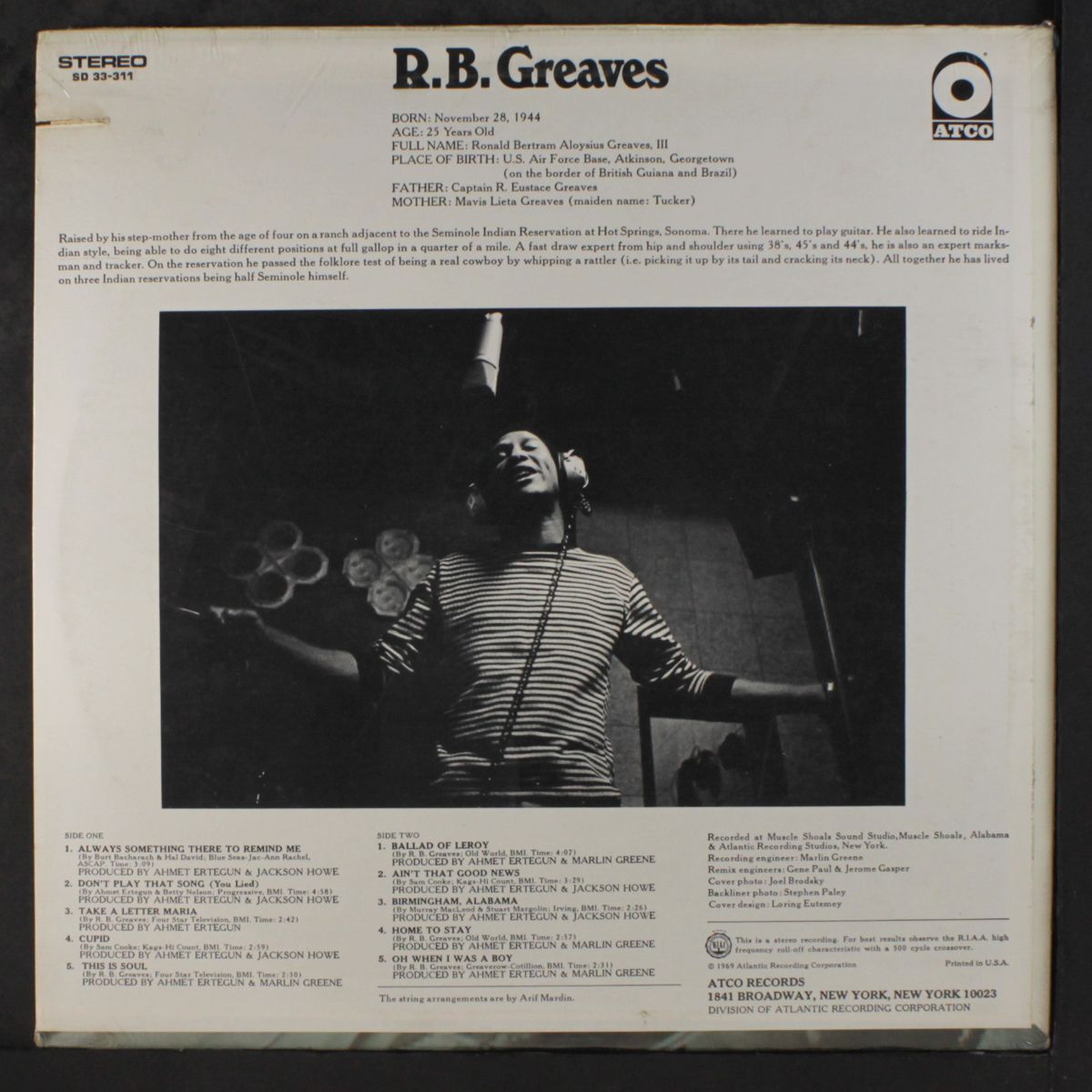 r.b. greaves by R.B. GREAVES