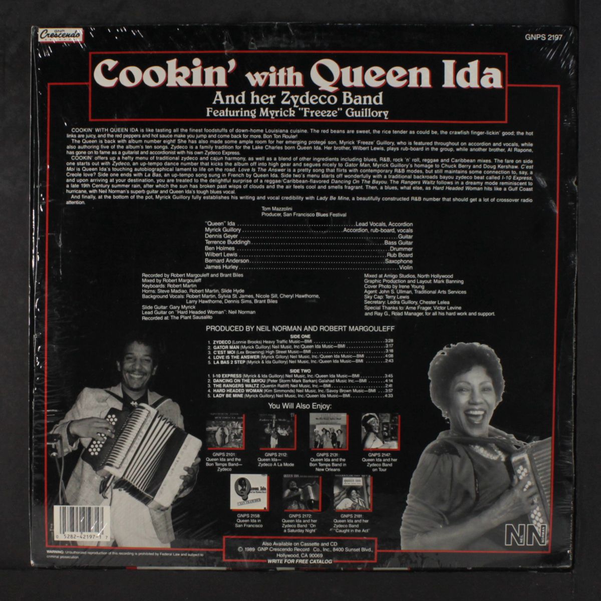 cookin' with by QUEEN IDA & HER ZYDECO BAND