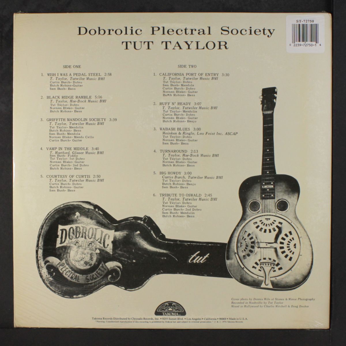 dobrolic plectral society by TUT TAYLOR
