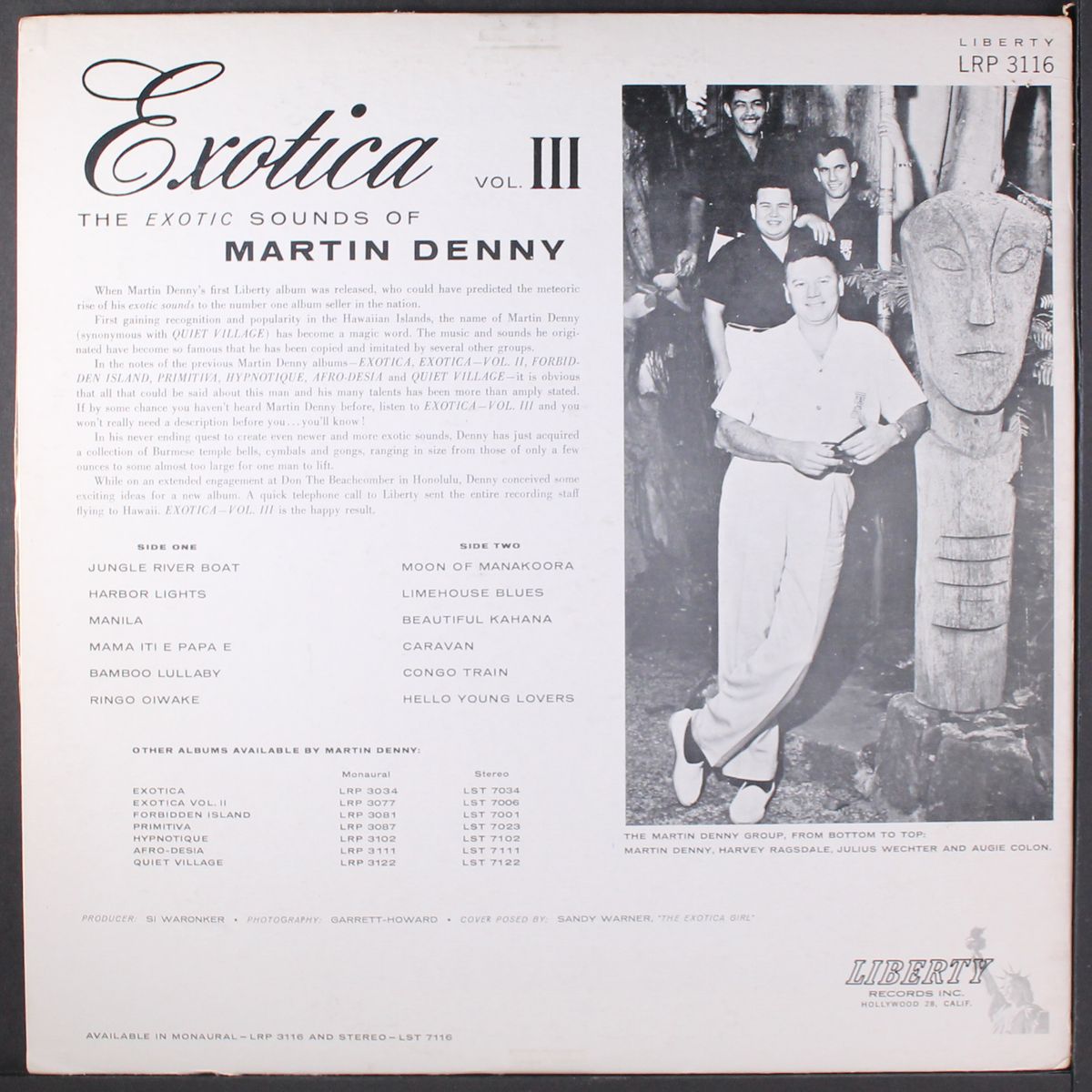 exotica, vol. 3 by MARTIN DENNY