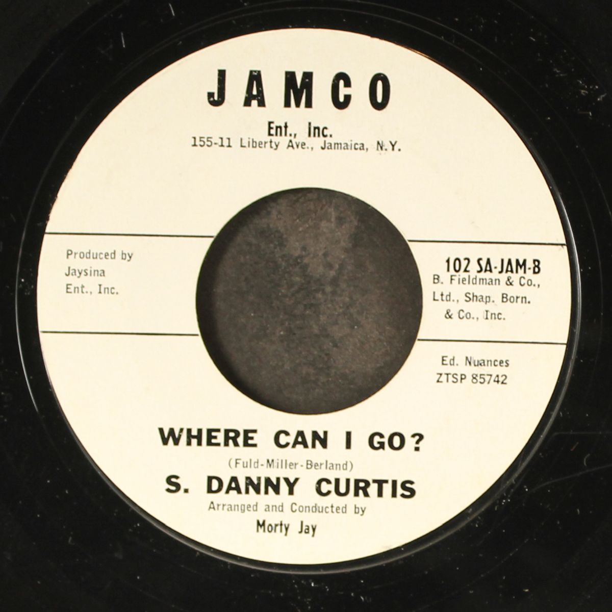 say that you love me / where can i go? by S. DANNY CURTIS
