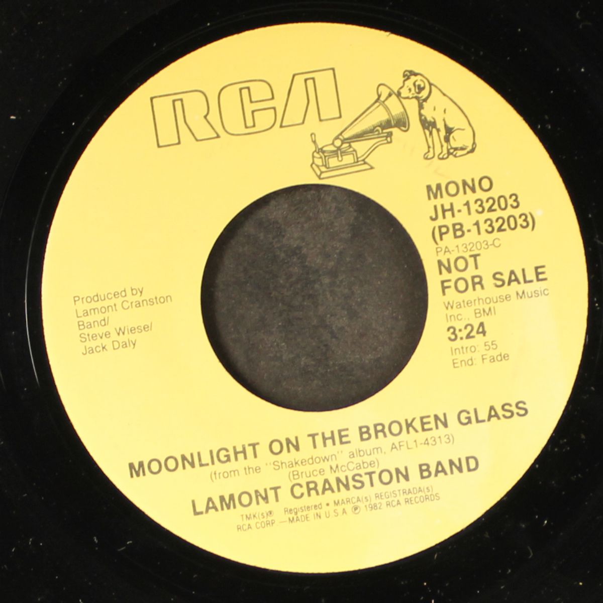 moonlight on the broken glass / mono by LAMONT CRANSTON BAND