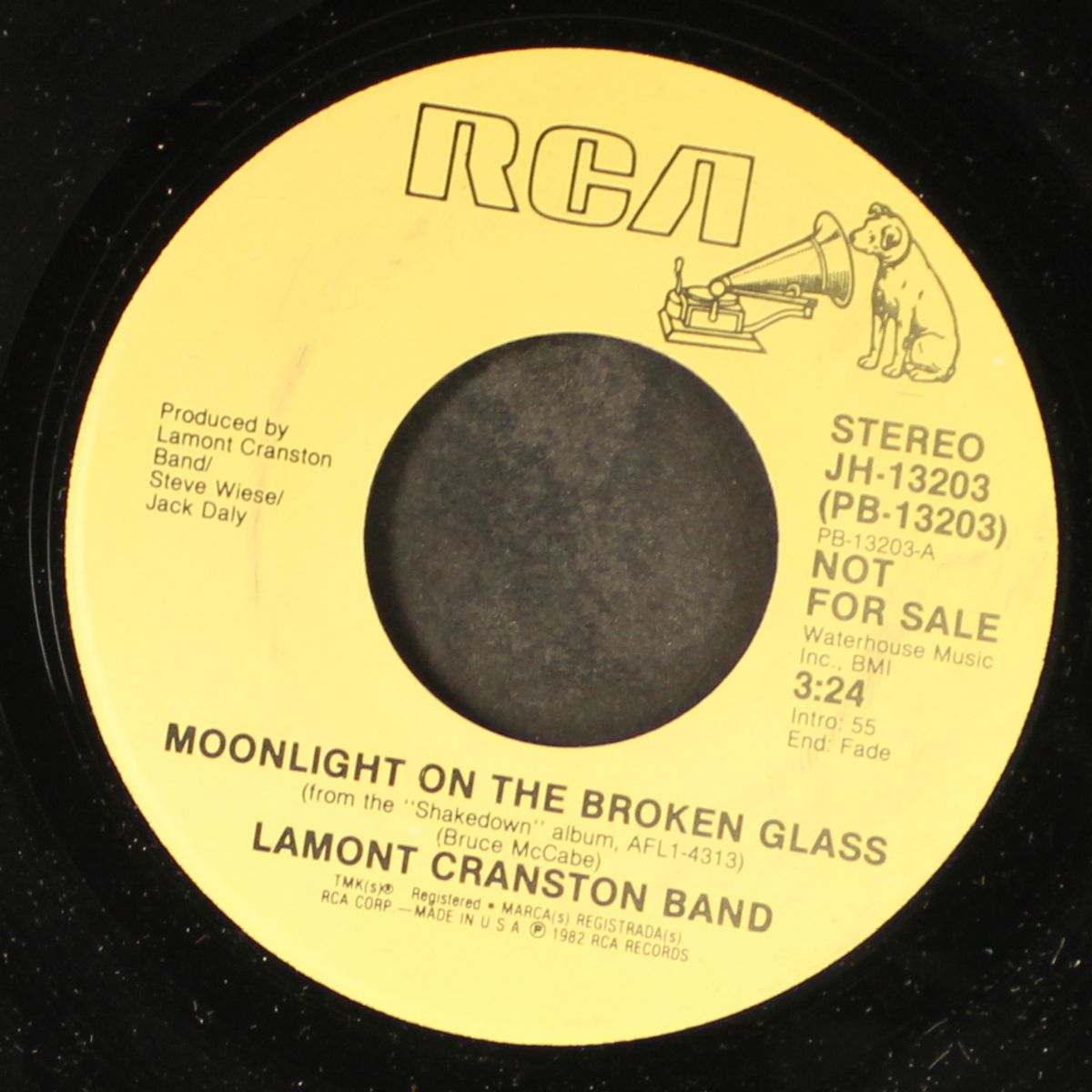 moonlight on the broken glass / mono by LAMONT CRANSTON BAND