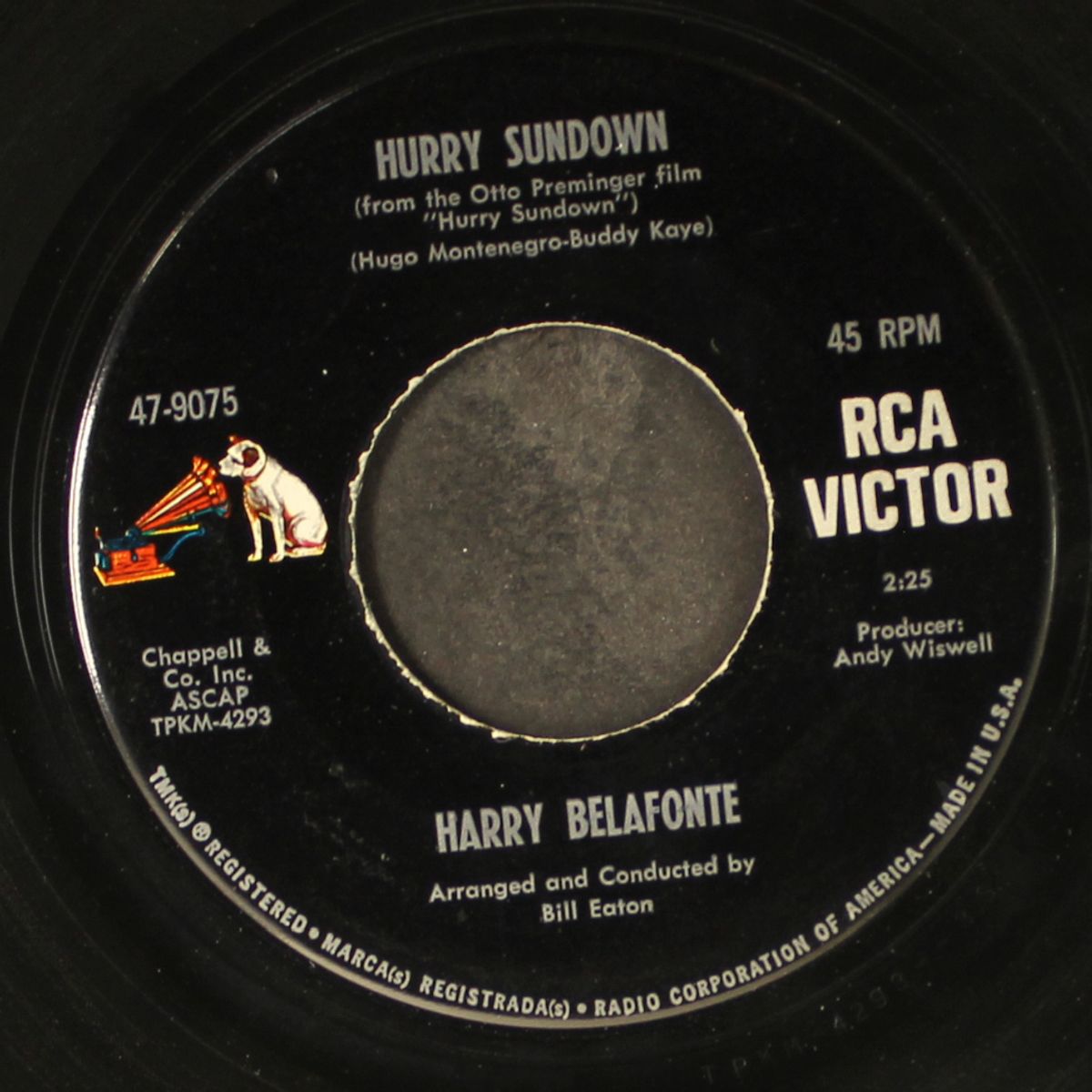 hurry sundown / mama looka boo-boo by HARRY BELAFONTE