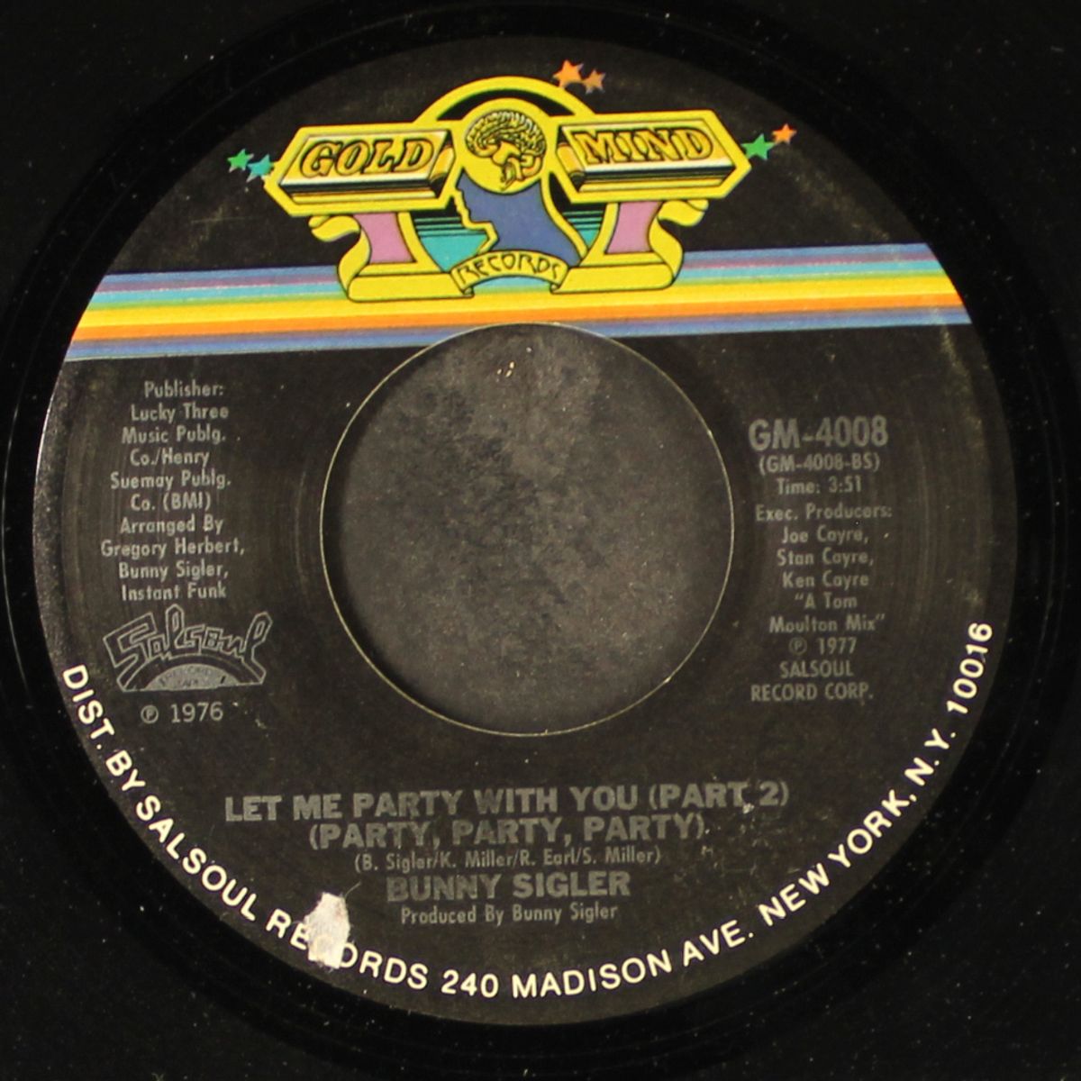let me party with you / part 2 by BUNNY SIGLER
