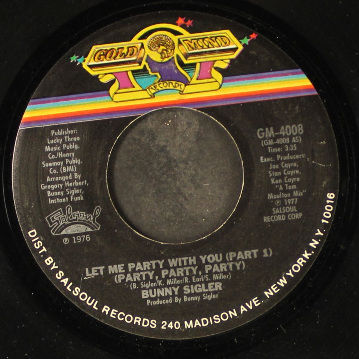 let me party with you / part 2 by BUNNY SIGLER