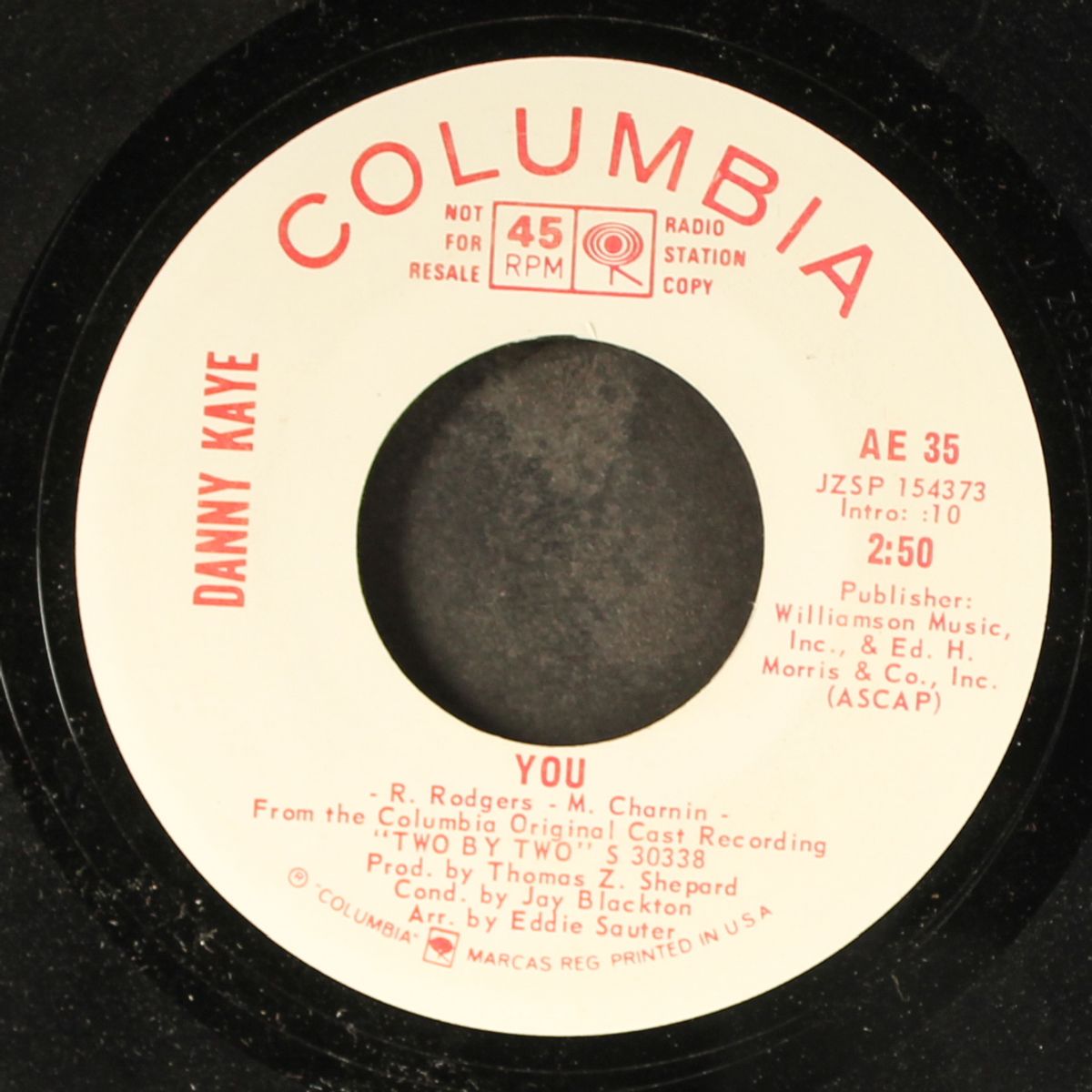 two by two / you by DANNY KAYE