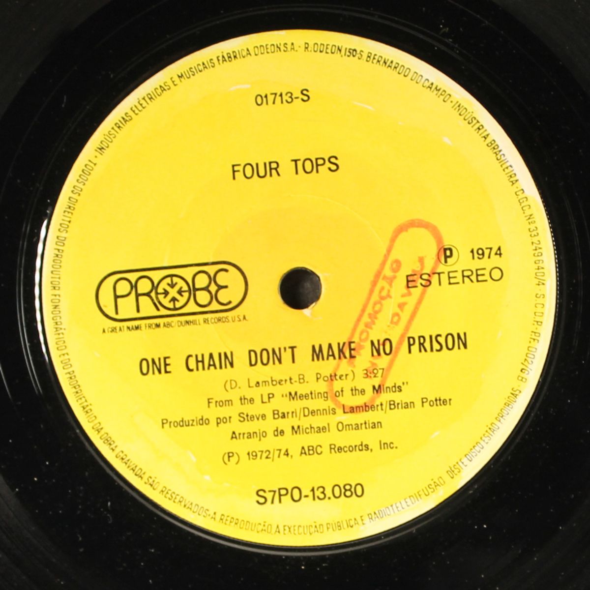 one chain don't make no prison by FOUR TOPS