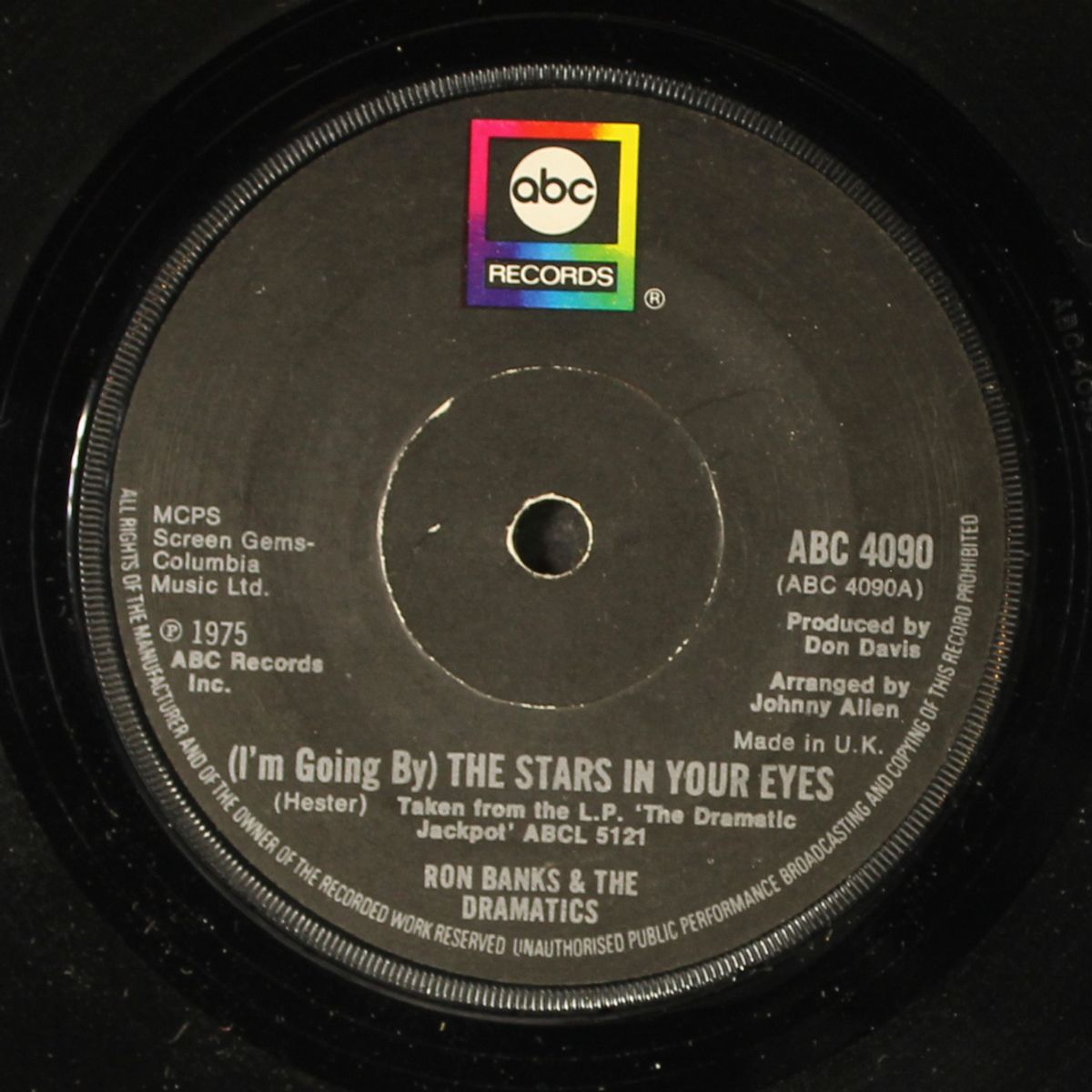 the stars in your eyes by RON BANKS & DRAMATICS