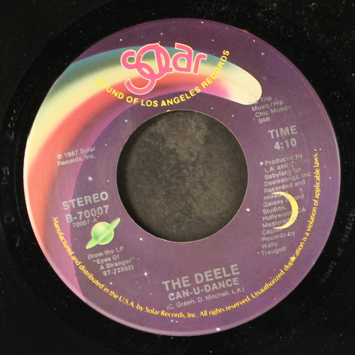 can-u-dance / dry your eyes by DEELE