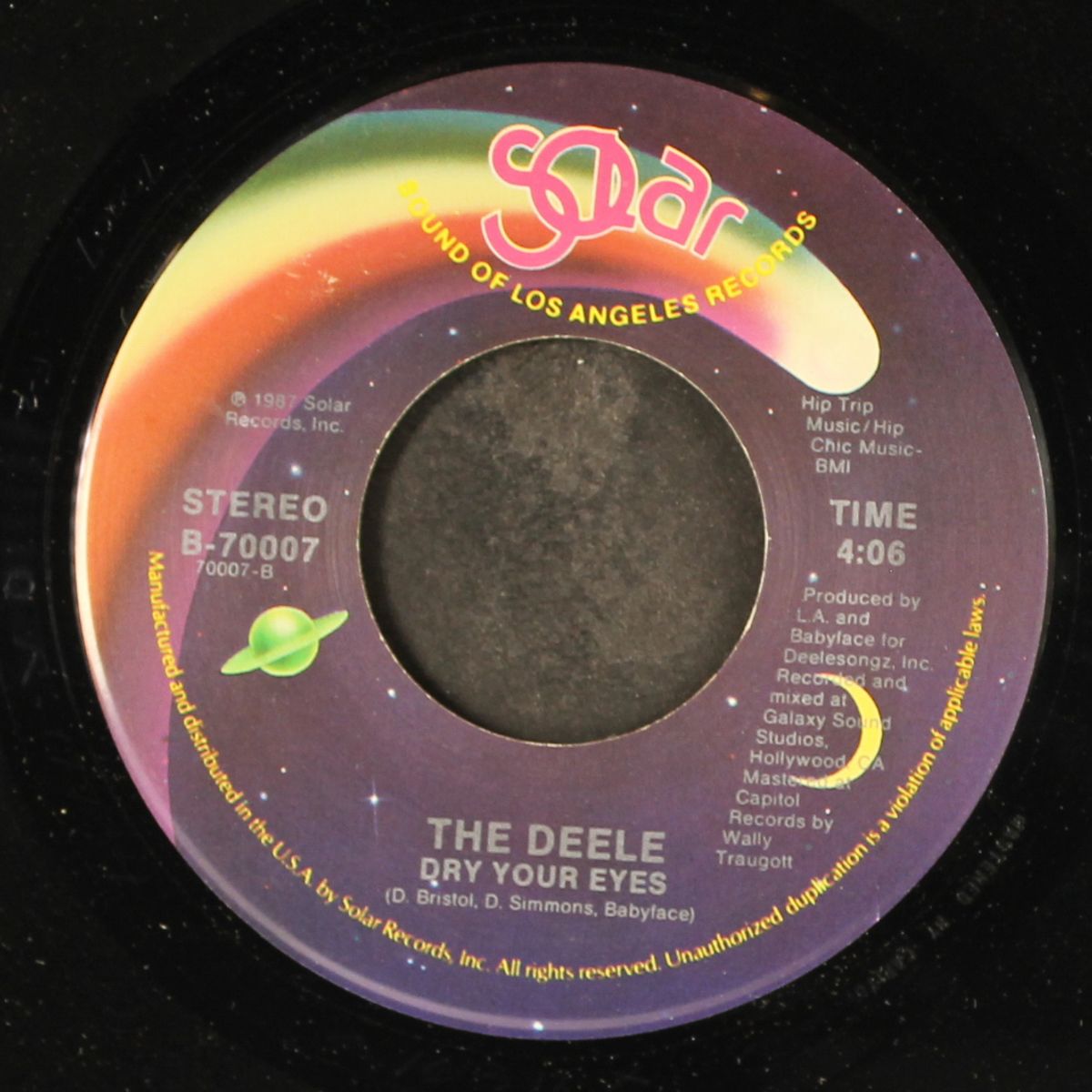 can-u-dance / dry your eyes by DEELE