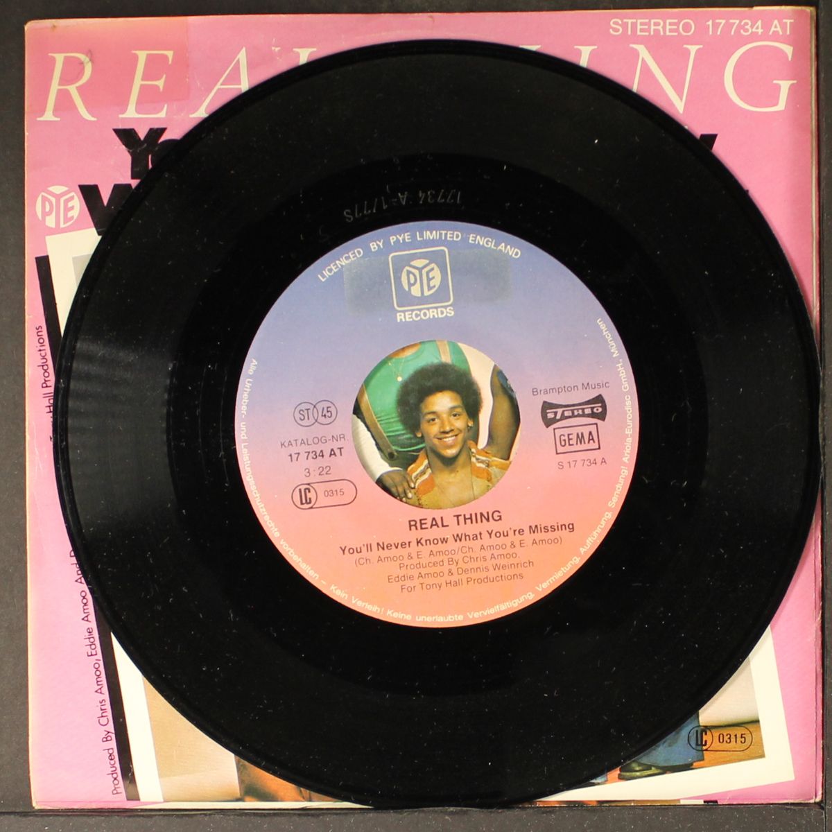 you'll never know what you're missing by REAL THING