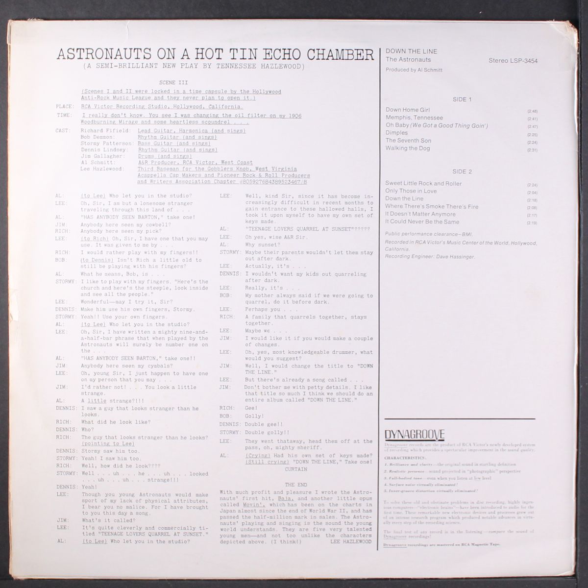 down the line by ASTRONAUTS