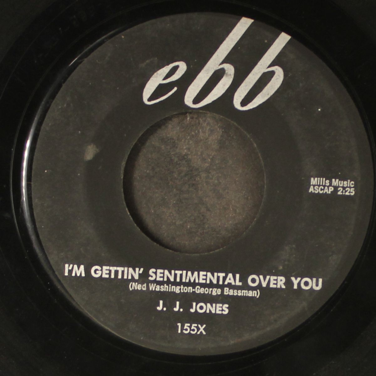 talkin' / i'm gettin' sentimental over you by J.J. JONES