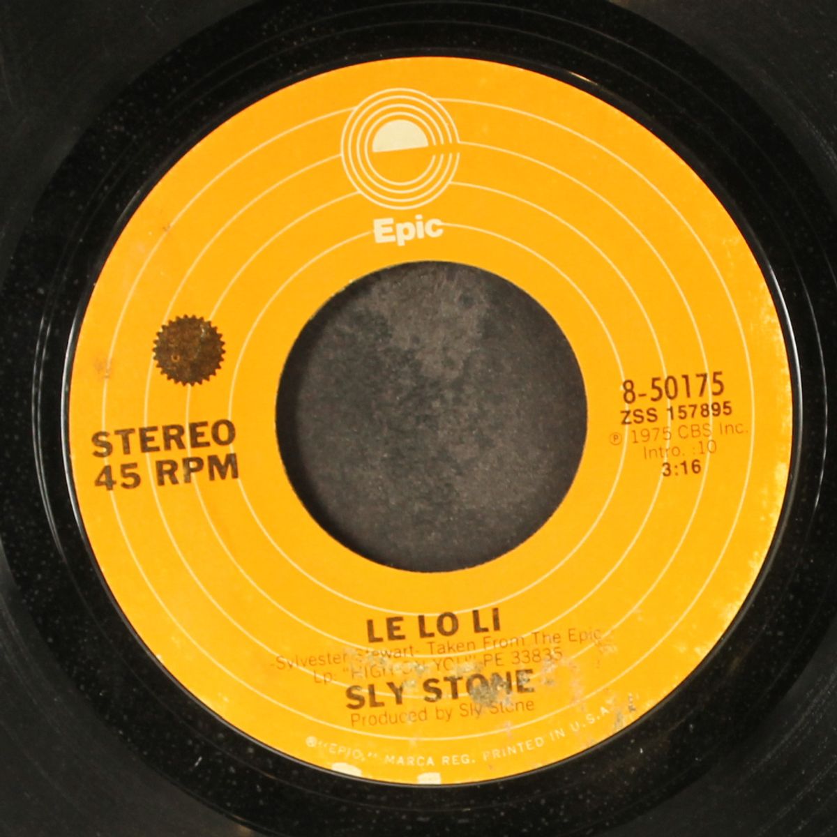 le lo li / who do you love by SLY STONE