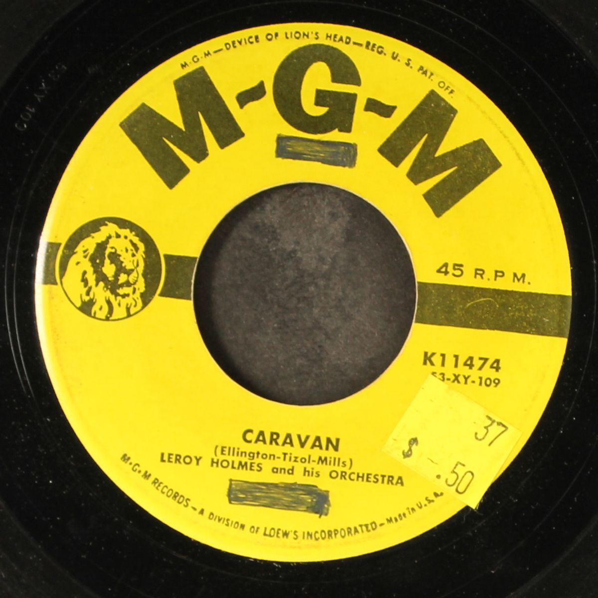 caravan / three on a match by LEROY HOLMES
