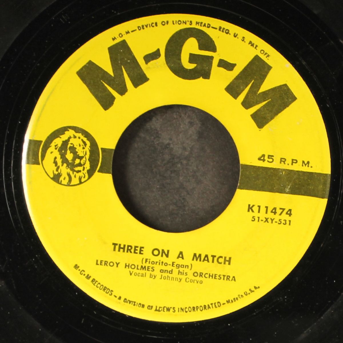 caravan / three on a match by LEROY HOLMES