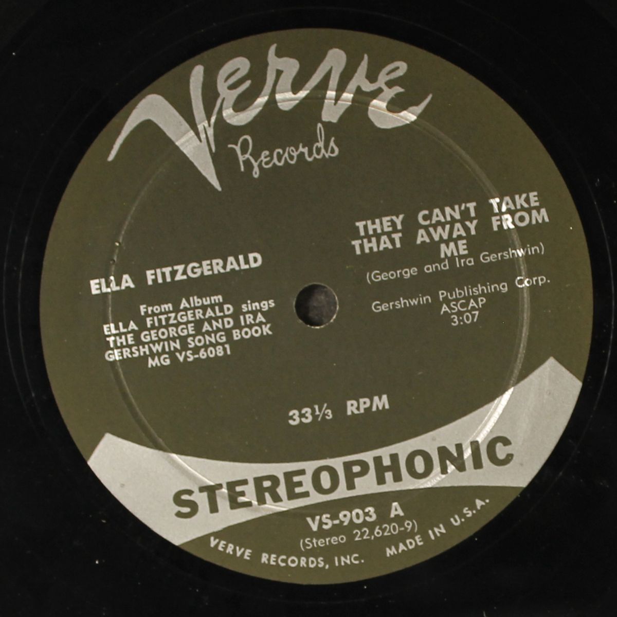they can't take that away from me by ELLA FITZGERALD