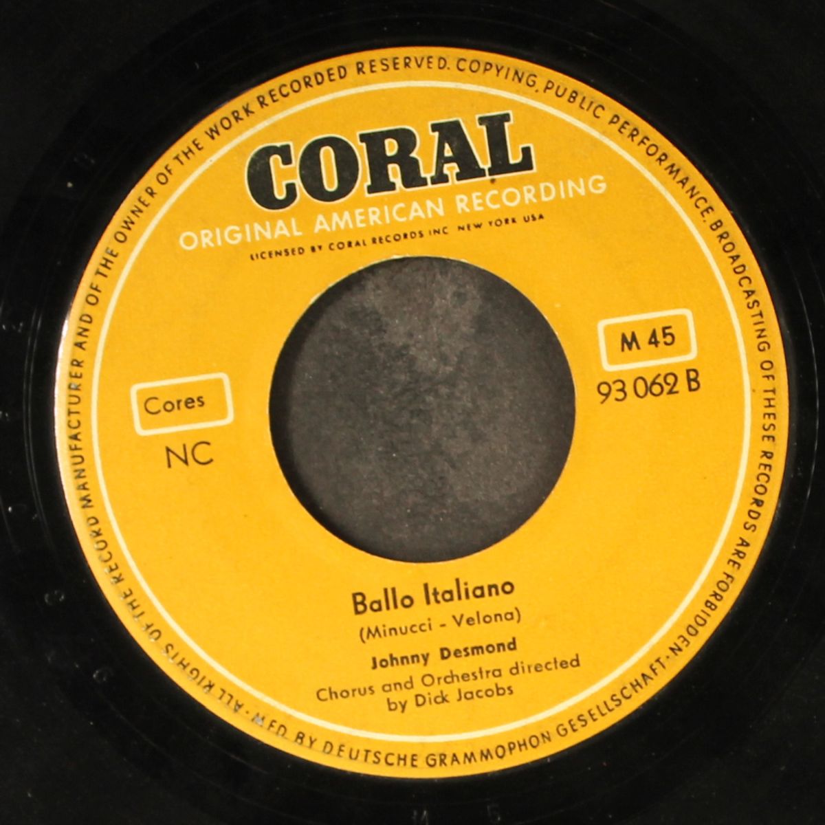 sixteen tons / ballo italiano by JOHNNY DESMOND