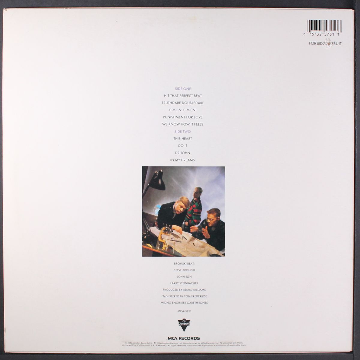 truthdare doubledare by BRONSKI BEAT