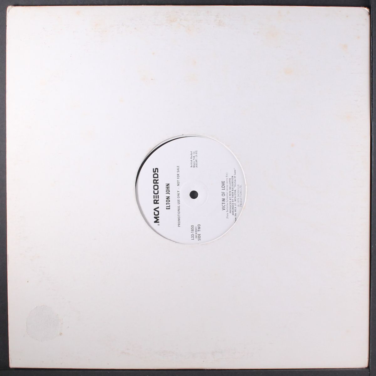 victim of love / same by ELTON JOHN