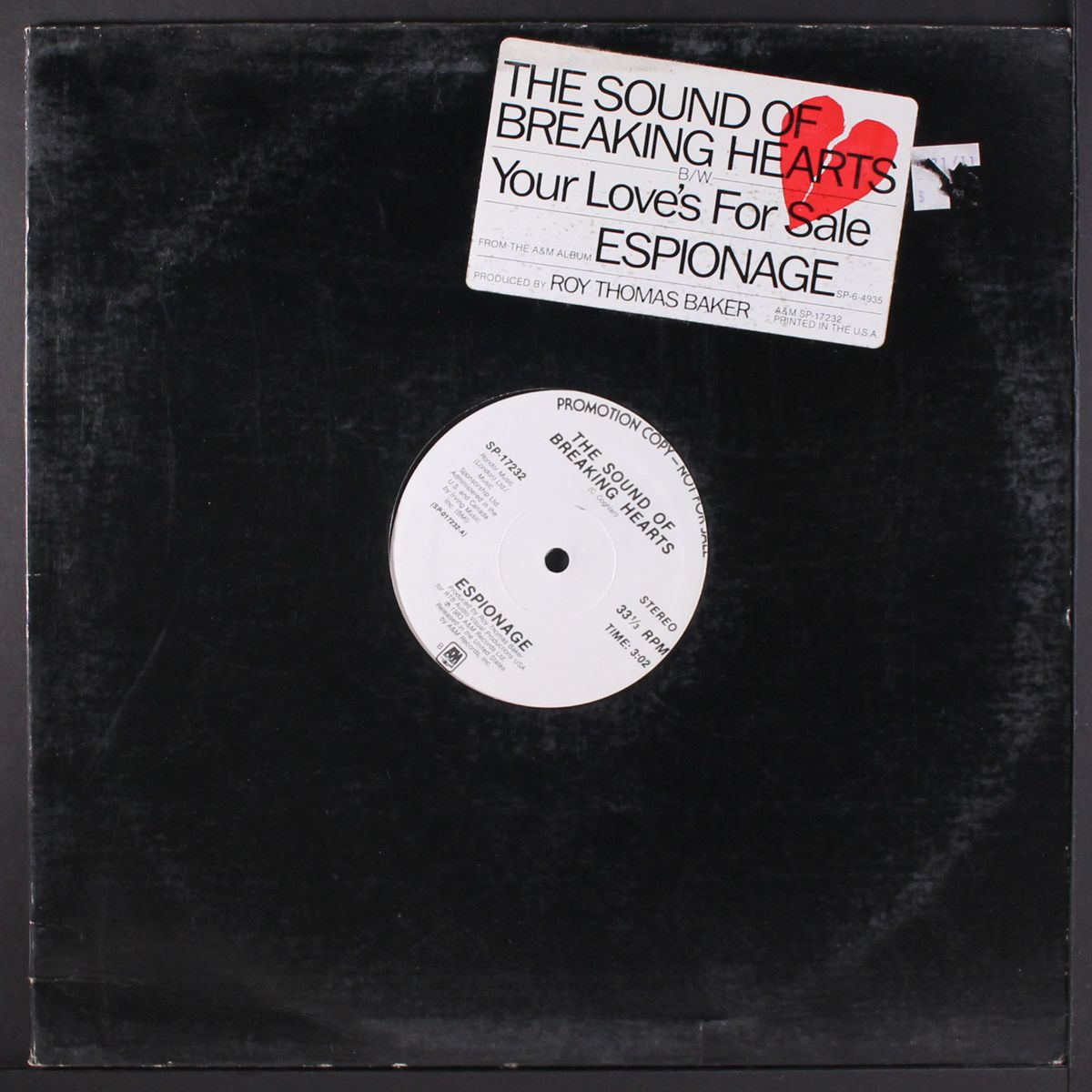 the sound of breaking hearts by ESPIONAGE